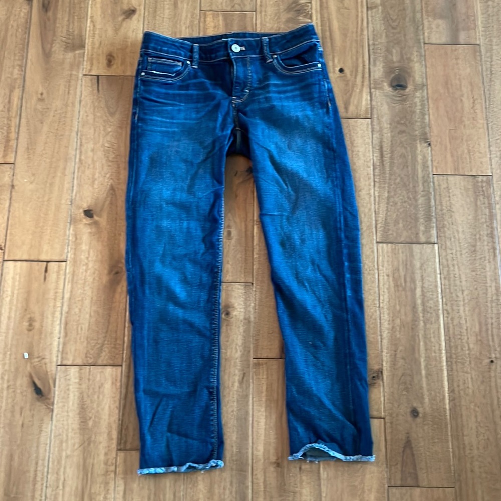 White House Black Market Slim Crop Jeans